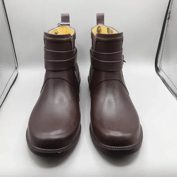 Joules Fairhurst Rainboots Women's 7M Brown. - Picture 3 of 12